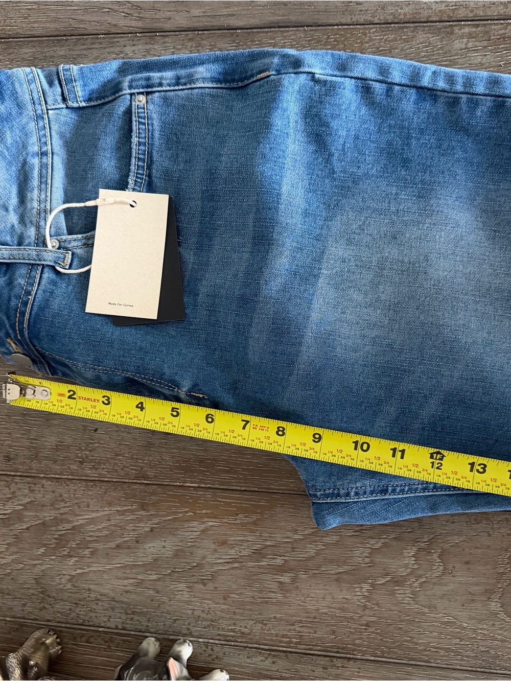 Flamingoals Blue Denim Jeans - Classic Medium Wash - Picture 9 of 10